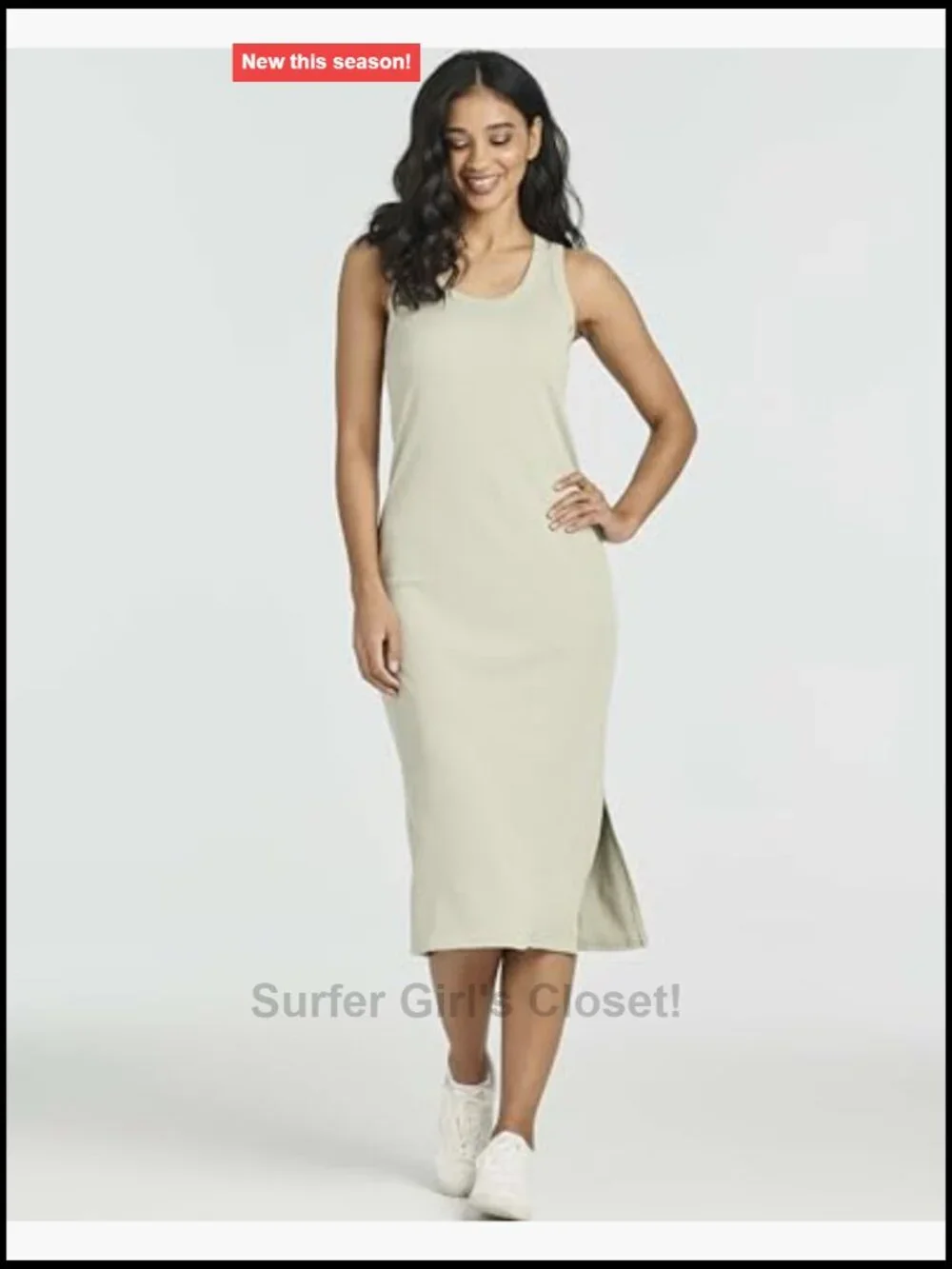 N/A sleeveless ribbed
